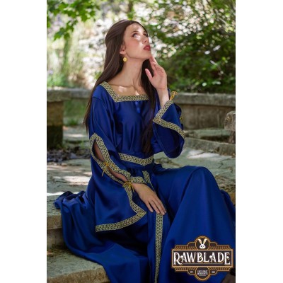 Sukienka Shalott - niebieska