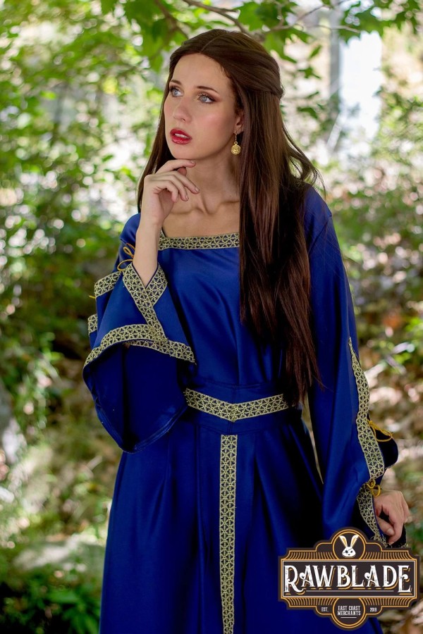 Vestido Shalott - Azul