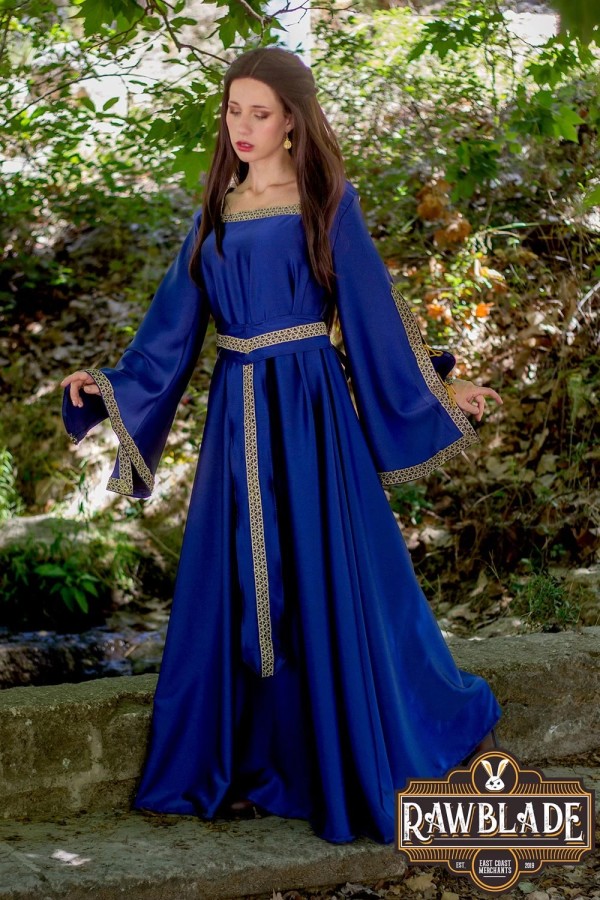 Vestido Shalott - Azul