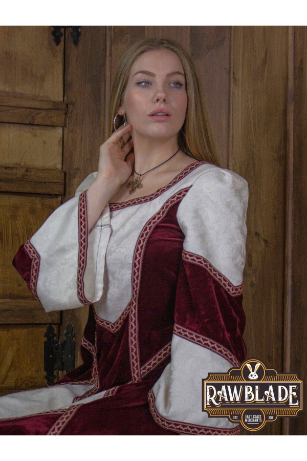 Kastilisches Kleid - rot
