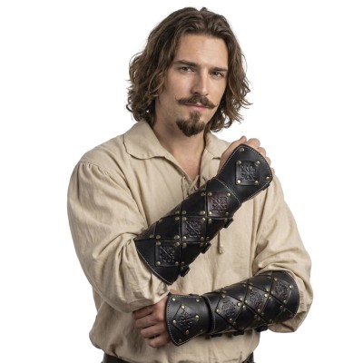 Lombard Bracer with hand guard