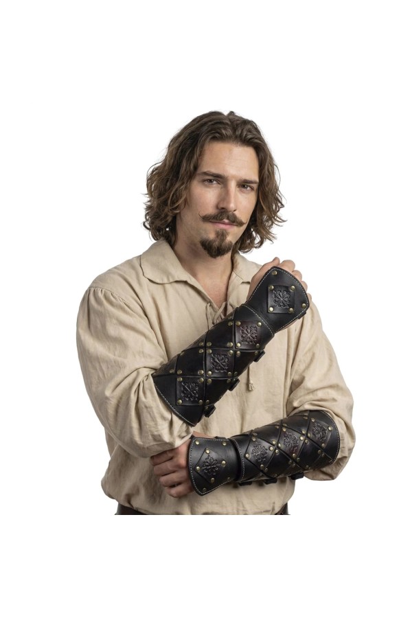 Lombard Bracer with hand guard