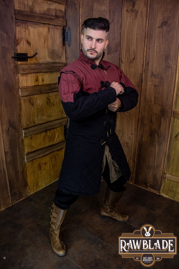 Uther Gambeson complet, noir / rouge