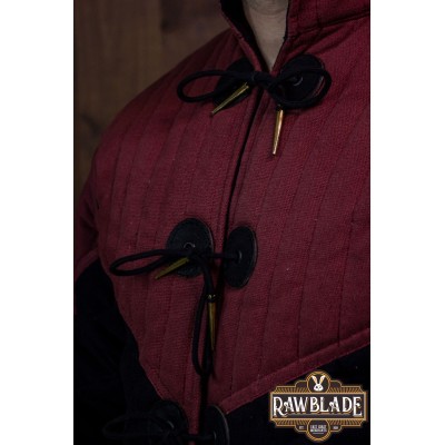 Uther Gambeson komplett, svart/röd