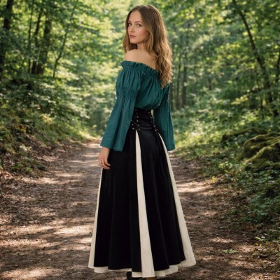 Isabela Deluxe Double Skirt