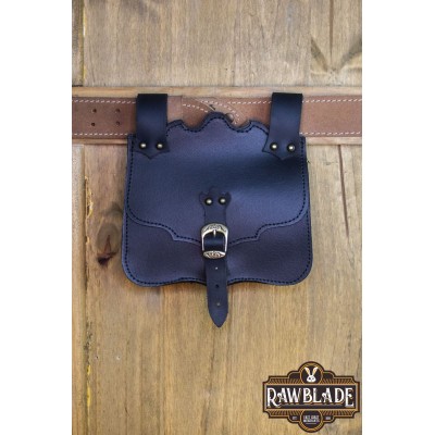 Bolsa de cuero Hakoon negro
