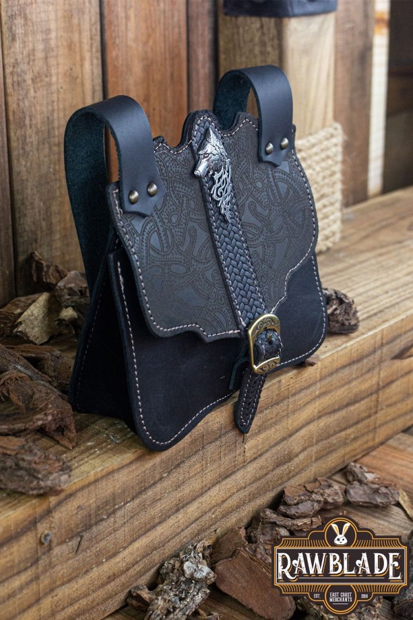 Einsamer Wolf-Hakoon-Tasche, braun