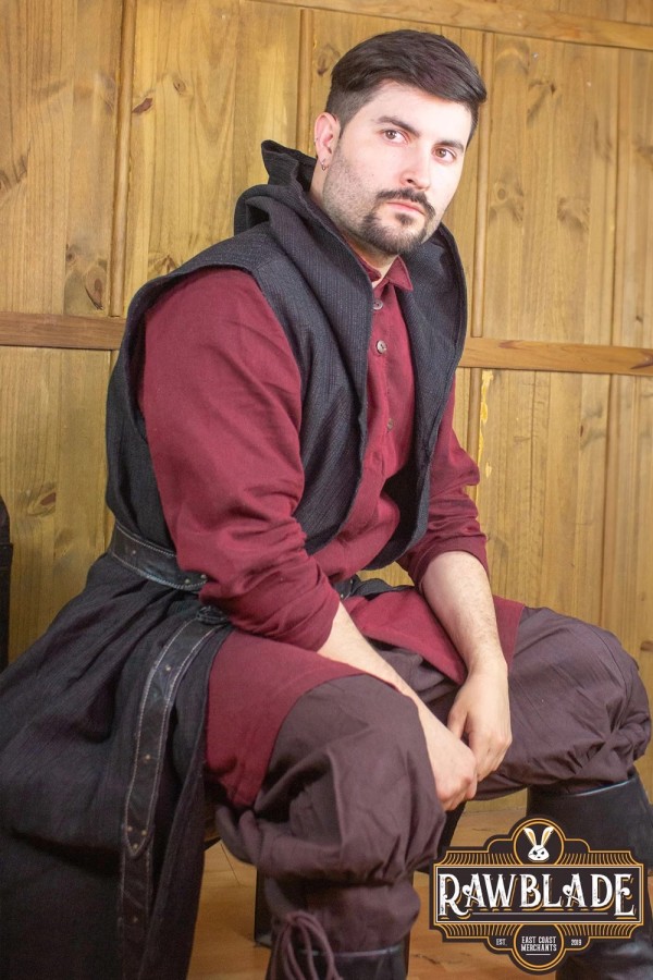 Janus Tunic - Solid Black