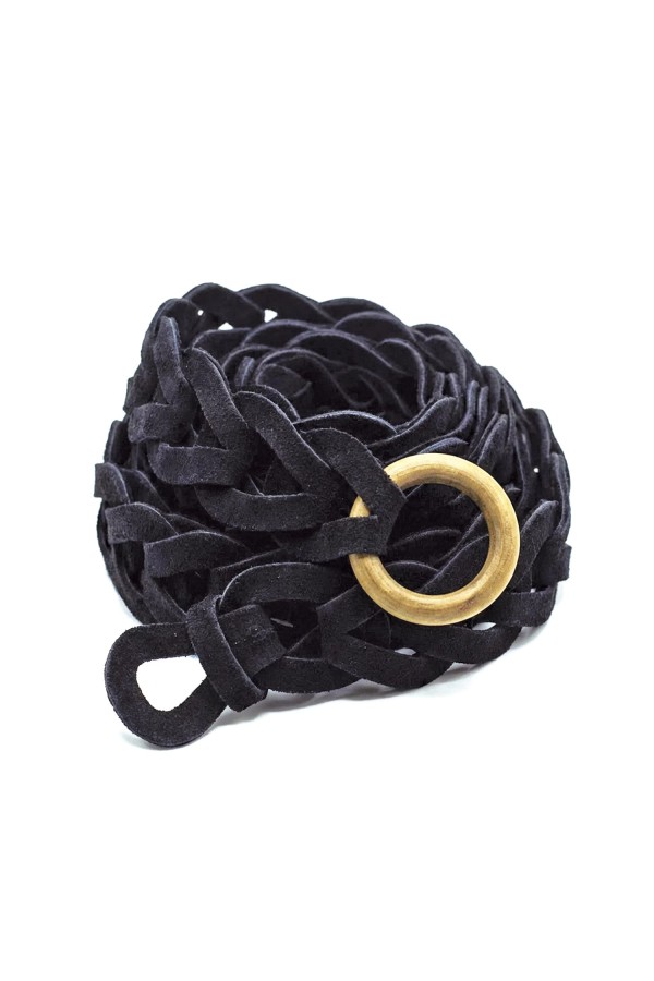 Ceinture Altea en cuir fendu