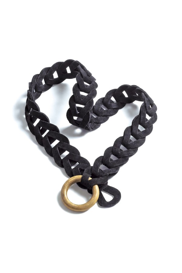Ceinture Altea en cuir fendu