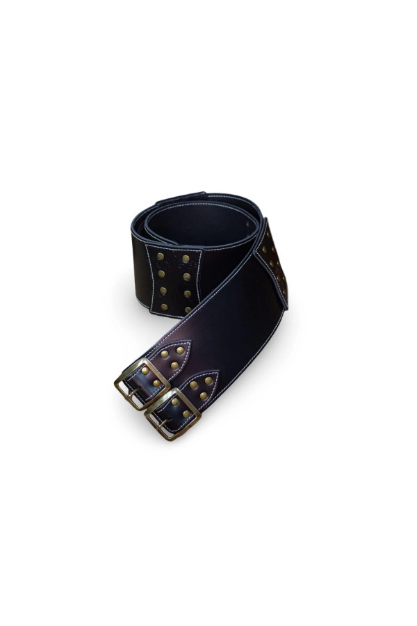 Lombard Wide Belt - Black
