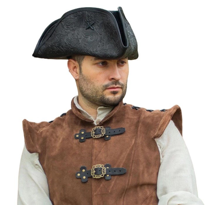 Jack Rackham Deluxe Hat - Black