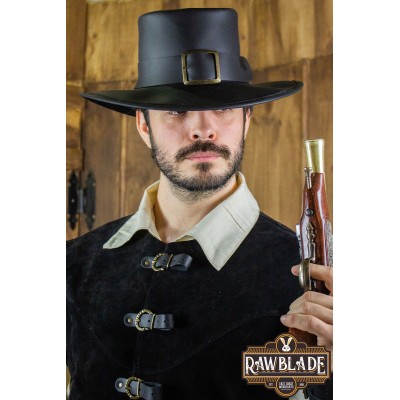 Solomon Kane Hat - Nero