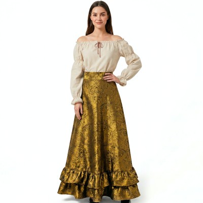 Ruffled skirt
