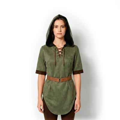 Karanthir Tunic Suede - Black