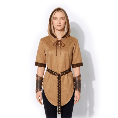 Karanthir Tunic Suede - Black