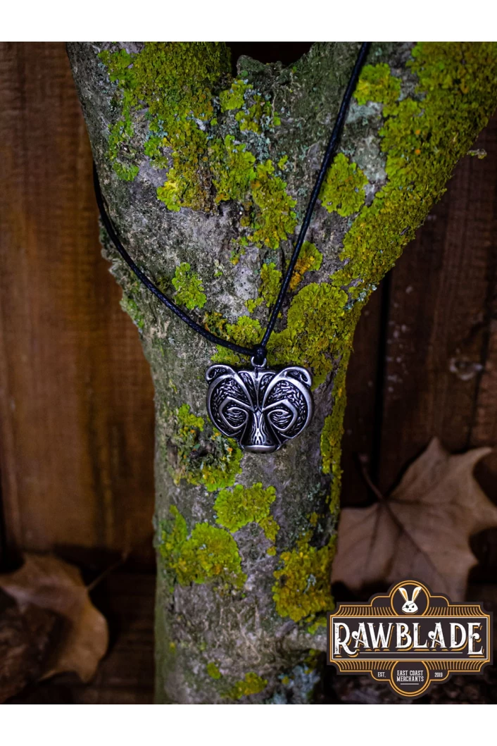 Bear Clan Pendant - Steel