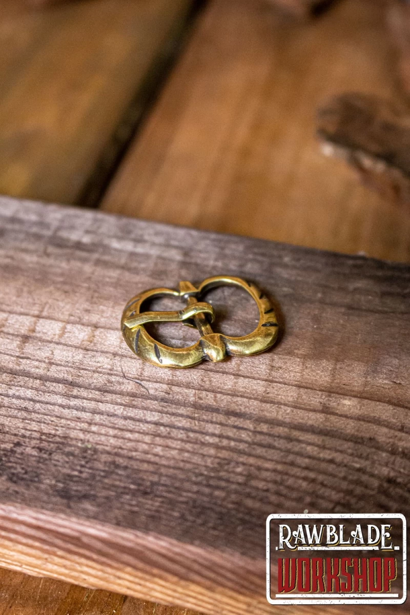 Medieval Buckle, Old Gold