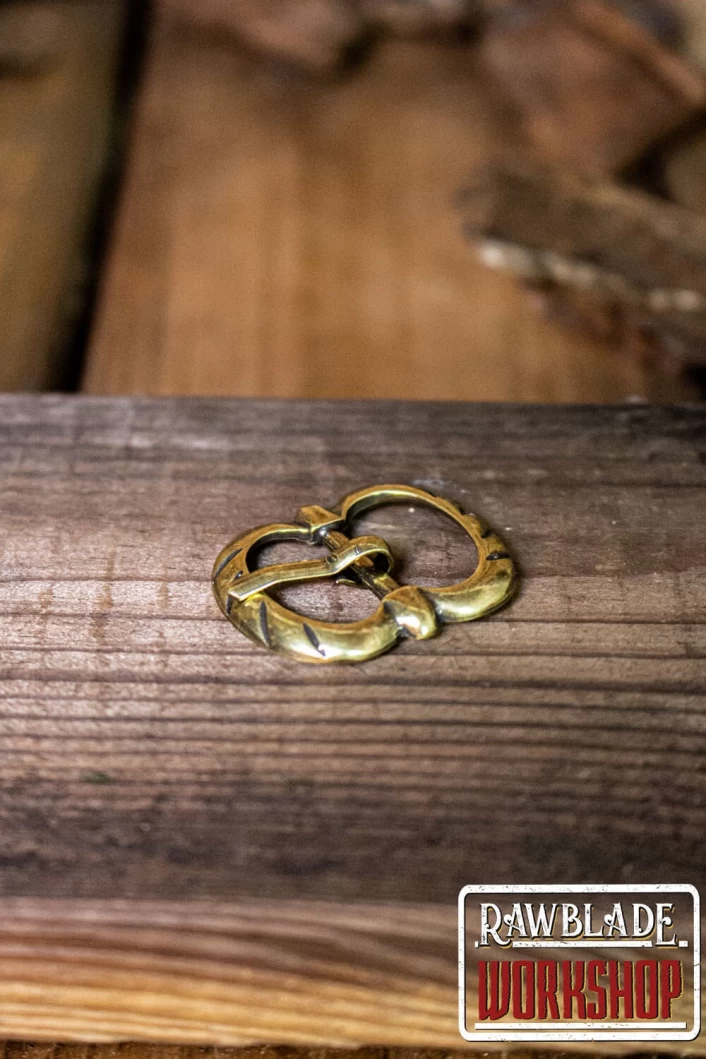 Medieval Buckle, Old Gold