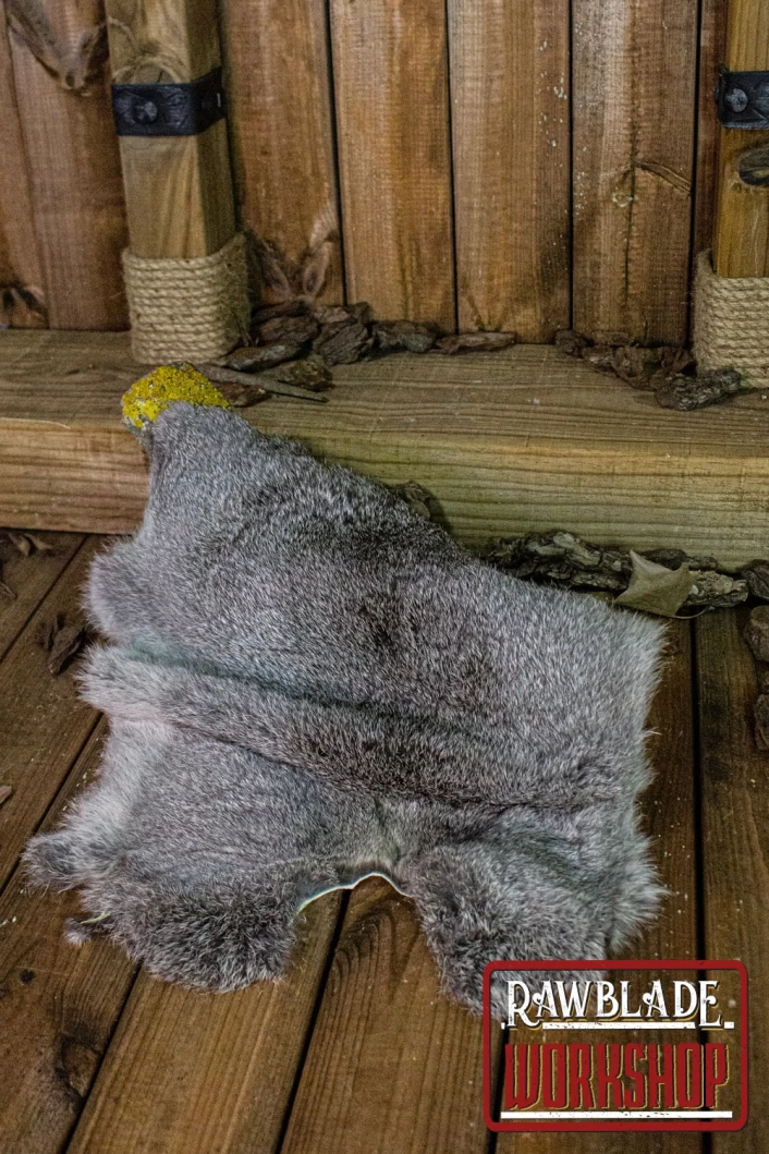 Rabbit fur, dark