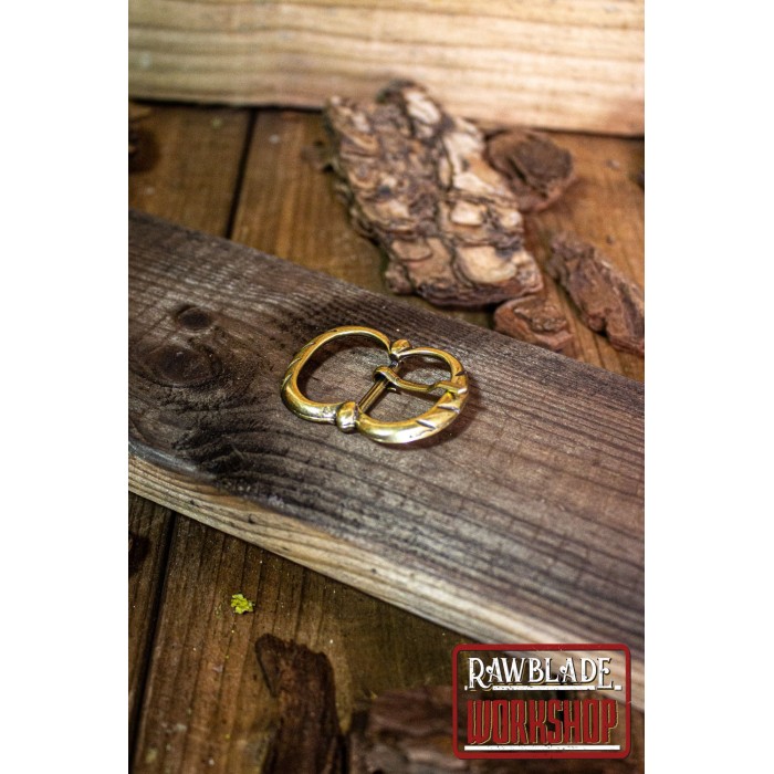 Late age Buckle Large, Old Gold