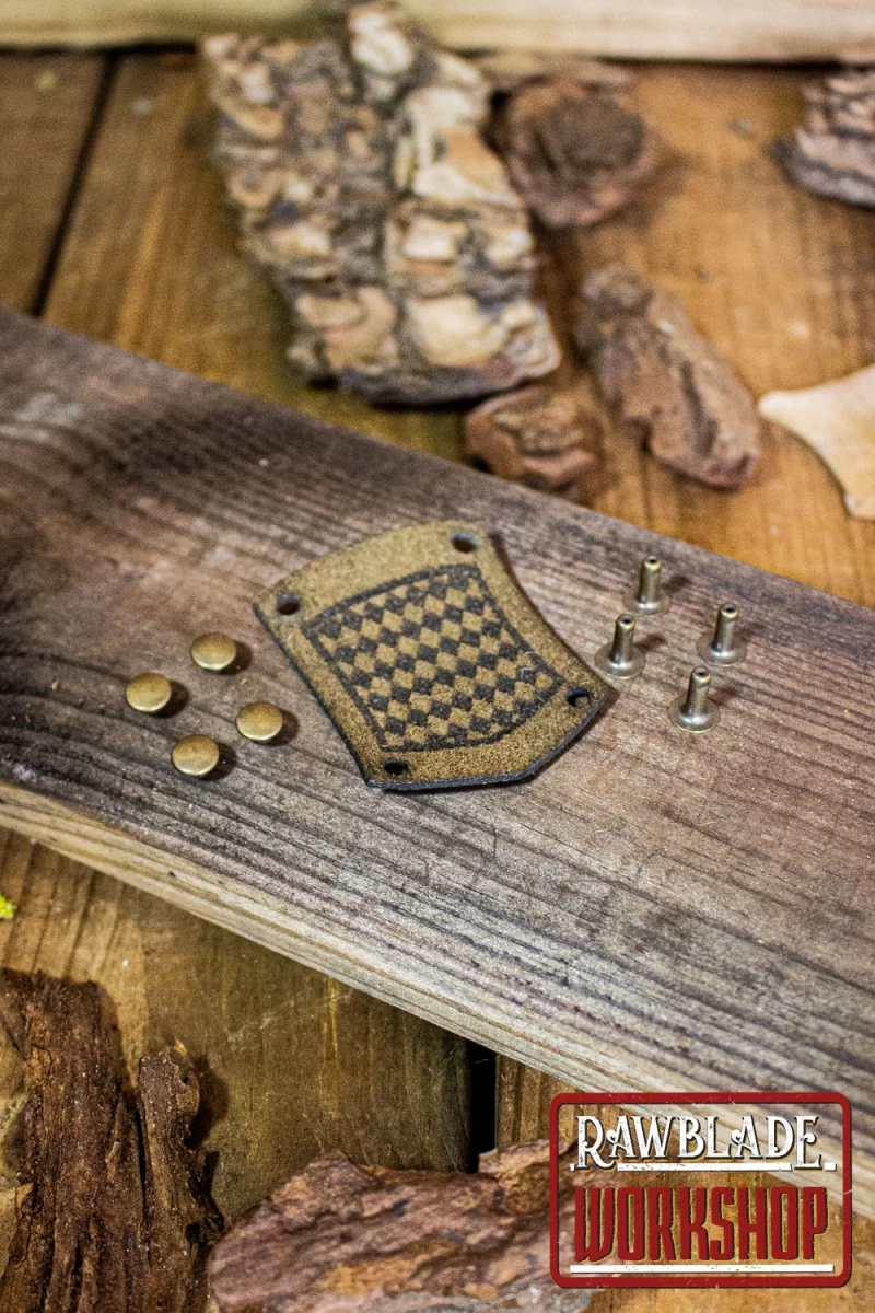 Knight Shield with Rivets
