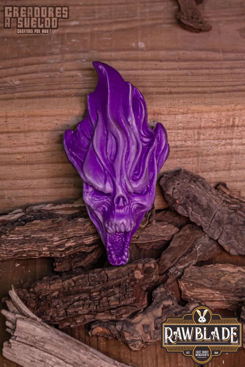 Fire Skull, Red