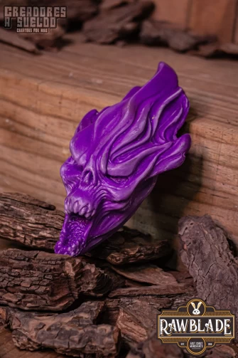 Fire Skull, Red