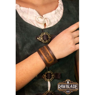 Pulsera de cuero Beleriand