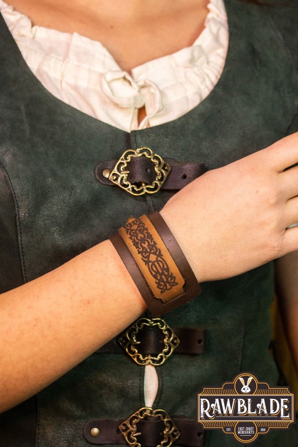 Pulsera de cuero de FinWe