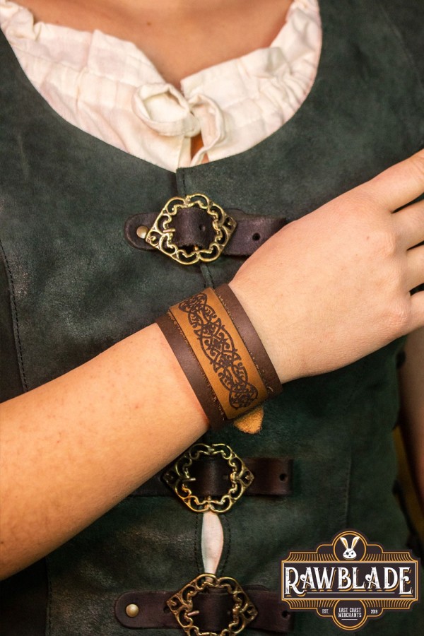 Bracciale in pelle Thingol