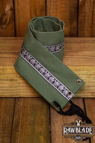 Jeanne fabric belt - Green