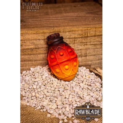 Alchemischer Hocker - rot