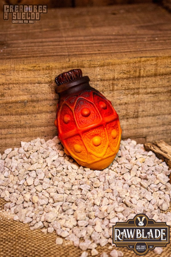 Alchemischer Hocker - rot