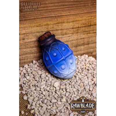 Crock alchimique - bleu