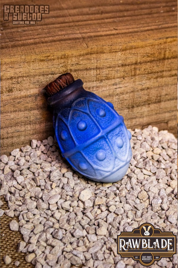 Alchemischer Crock - Blau