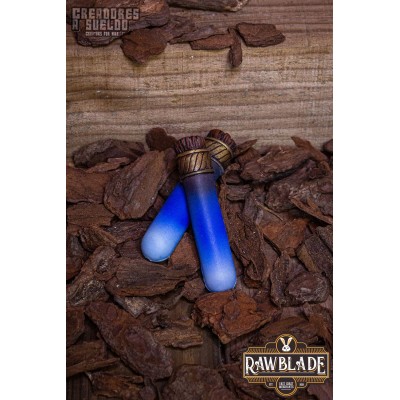 Vial alchimique - bleu