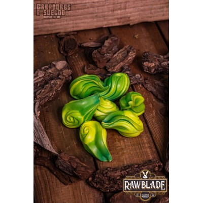 Petite flamme verte