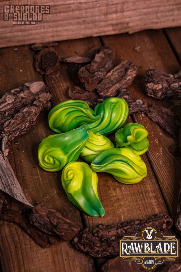 Petite flamme verte