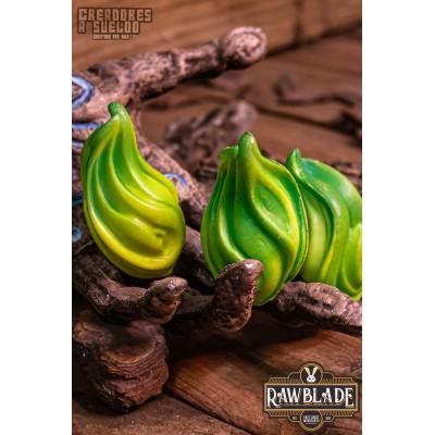 Petite flamme verte
