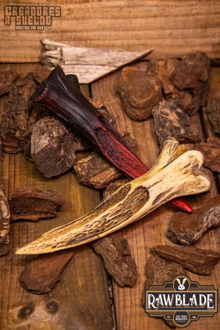 Tribal Bone Dagger - Black