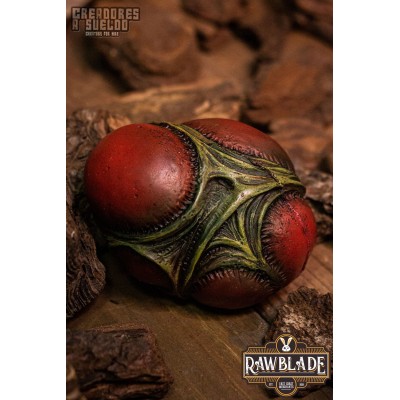 Eldritch Egg - grün / rot