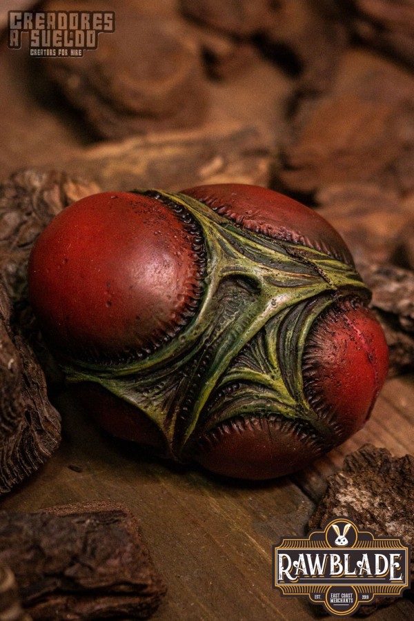 Eldritch Egg - grün / rot