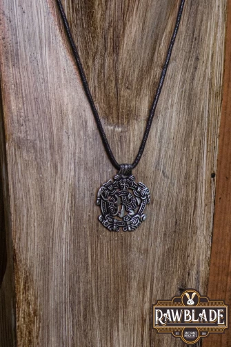 Viking Jarl Pendant - Silver