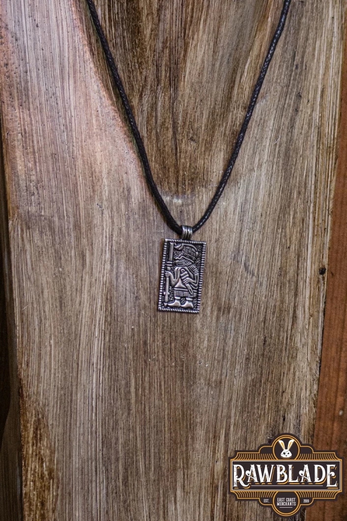 Viking Warrior Pendant - Silver Viking Warrior Pendant - Silver