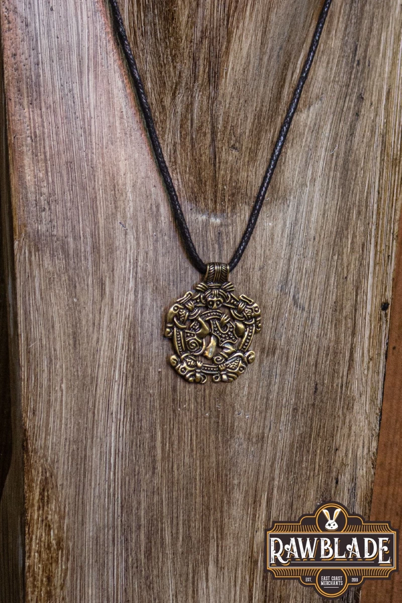 Viking Jarl Pendant - Gold