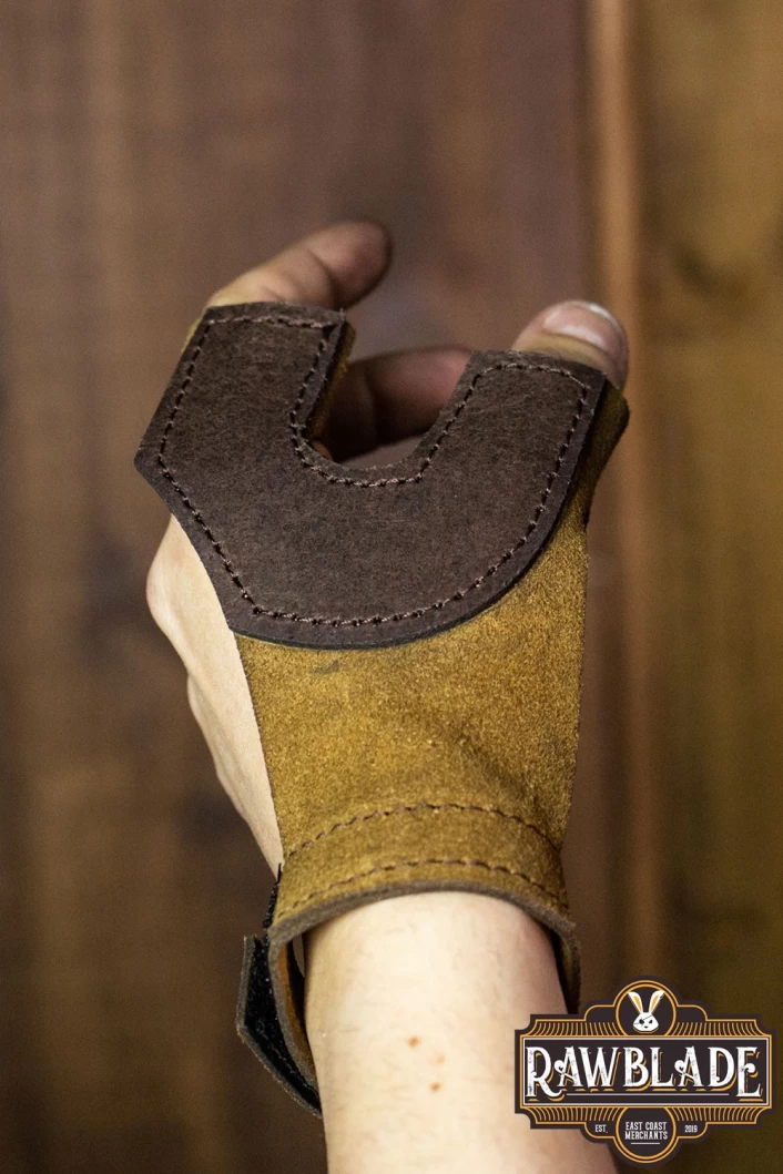 Archery Glove Oren - Light Brown