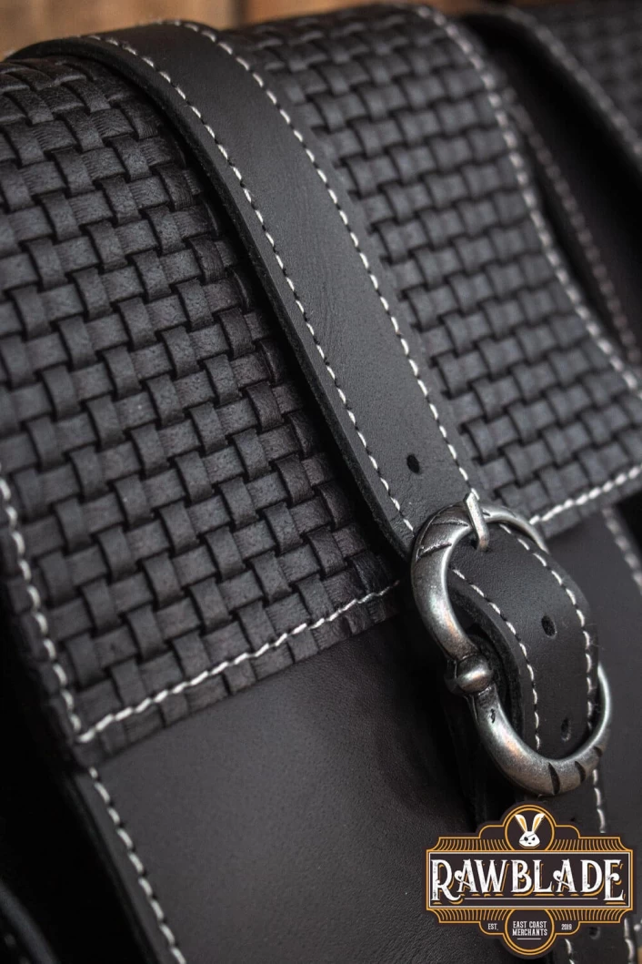Valiant Double belt Bag, Black