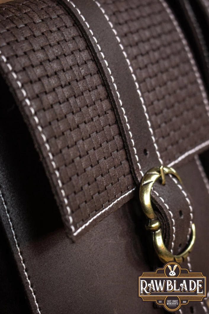 Valiant Double belt Bag, Brown