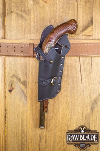 Jack Rackham Pistol Holder  Brown Right